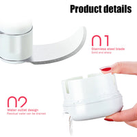 (pack of 2 ) Combo deal Garlic Tool + Mini Chopper Grinding Crusher Chopper Kitchen Gadget