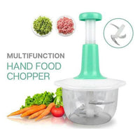1.5L Manual Hand Push Chopper & Multifunctional Mixer | Vegetable Chopper and Baby Food Maker